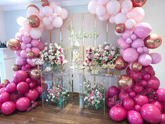 Pink & Purple Ombre Balloon Garland Kit
