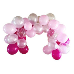 Pink Blend & Stars Balloon Garland Kit (50+ Pack)