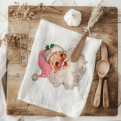 Pink Santa Vintage