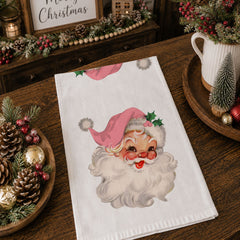 Pink Santa Vintage