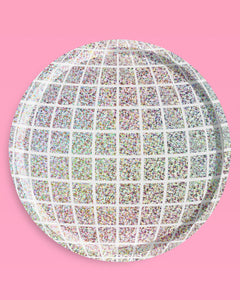 Shimmer Disco Pack - tablecloth, plates + napkins