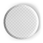 Premium Checkered Light Gray Plate (8pcs)