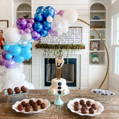 Premium Chrome Purple Latex Balloon Packs (5", 11”, 17" and 24")
