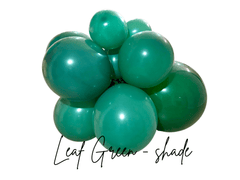 Premium Leaf Green Latex Balloon Cluster (5", 11” and 17")