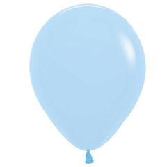Premium Blue Ice Latex Balloon Cluster (5", 11” and 17”)
