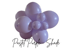 Premium Pastel Lilac Latex Balloon Cluster (5", 11” and 17”)