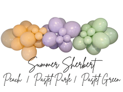 Premium Pastel Lilac Latex Balloon Cluster (5", 11” and 17”)