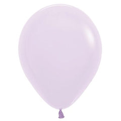 Premium Pastel Lilac Latex Balloon Cluster (5", 11” and 17”)