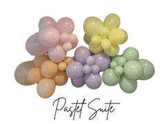 Premium Pastel Yellow Latex Balloon Cluster (5", 11” and 17”)
