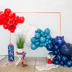 Premium Red Latex Balloon Cluster (5", 11” and 17”)