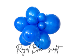 Premium Royal Blue Latex Balloon Cluster (5", 11” and 17”)