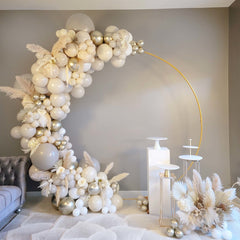 Premium Warm Greige Latex Balloon Cluster (5", 11” and 17”)