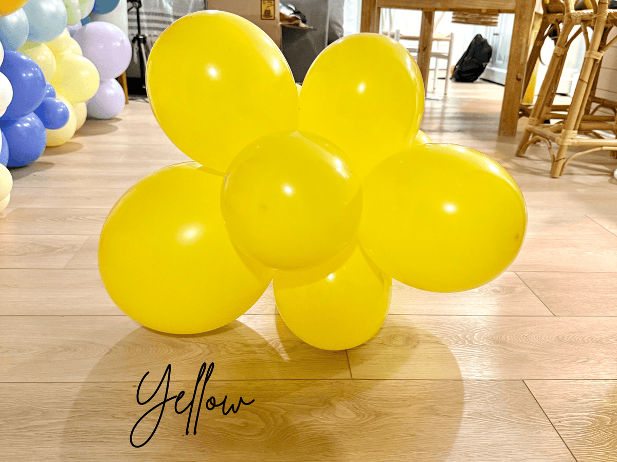 Premium Yellow Latex Balloon Cluster (5", 11” and 17”)