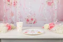Princess Birthday Party Supplies Kit – Girls Royal Party | Plates, Cups, Napkins | Party in a Box