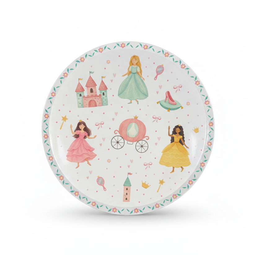 Princess Birthday Party Supplies Kit – Girls Royal Party | Plates, Cups, Napkins | Party in a Box