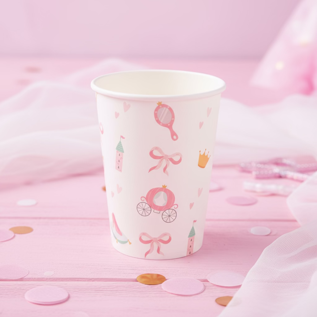 Princess Birthday Party Supplies Kit – Girls Royal Party | Plates, Cups, Napkins | Party in a Box