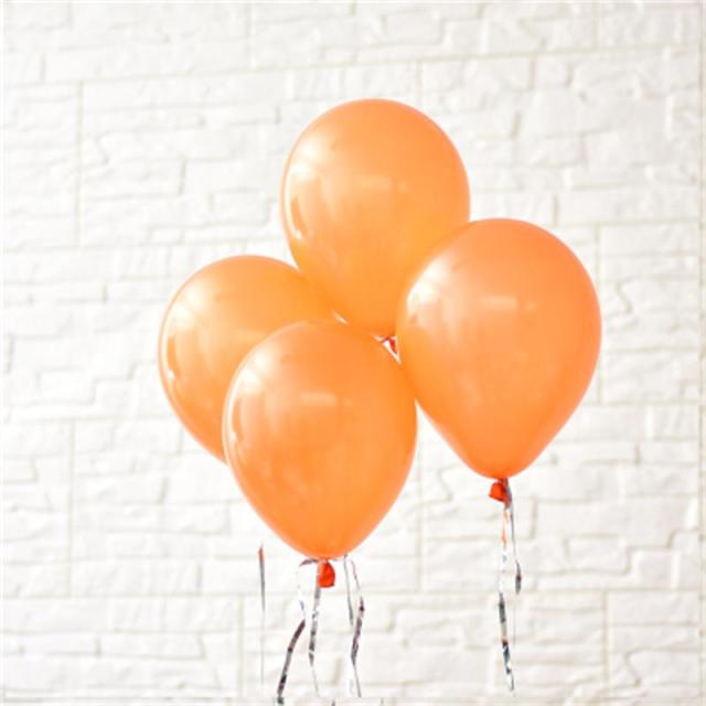 Orange Ghost and Jack-o'-Lantern Latex Balloons