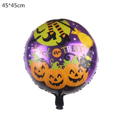 Halloween Pumpkin and Ghost Balloons