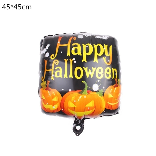 Halloween Pumpkin and Ghost Balloons