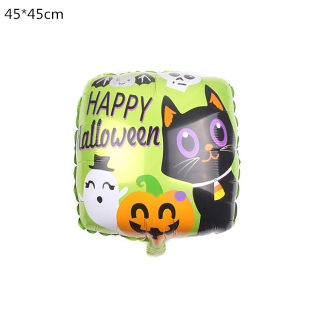 Halloween Pumpkin and Ghost Balloons