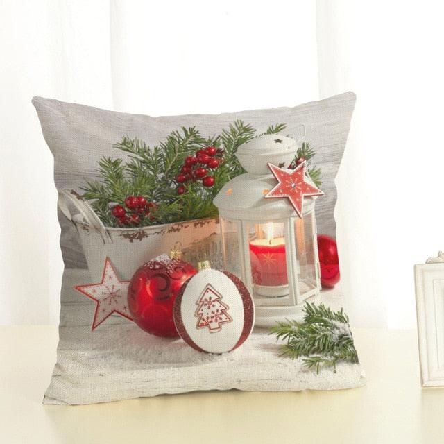 18 × 18 in Christmas Decorative Pillow Covers, 39 Designs