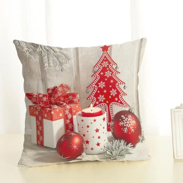 18 × 18 in Christmas Decorative Pillow Covers, 39 Designs