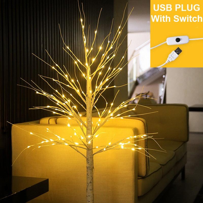 LED Birch Tree Decorative Light