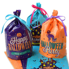 Pumpkin Halloween Candy Bags