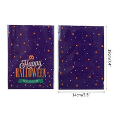 Pumpkin Halloween Candy Bags