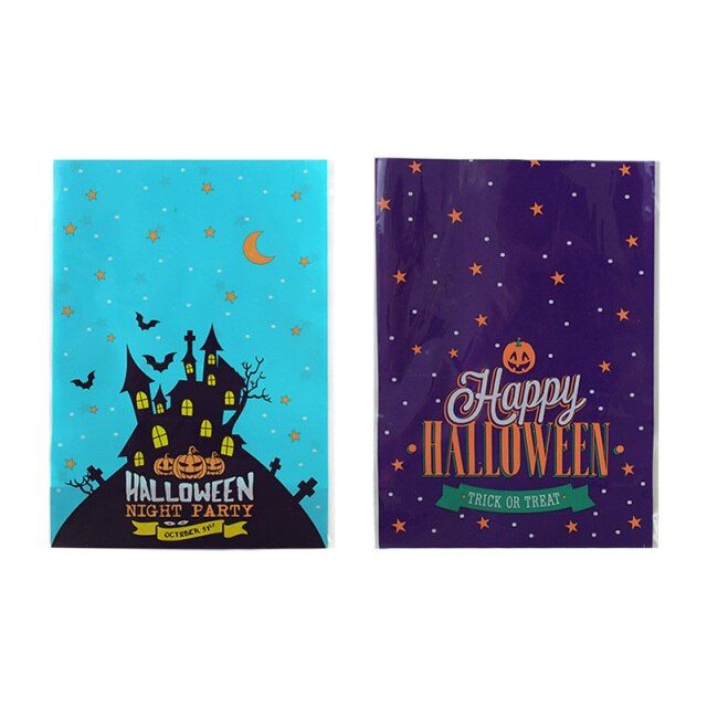 Pumpkin Halloween Candy Bags