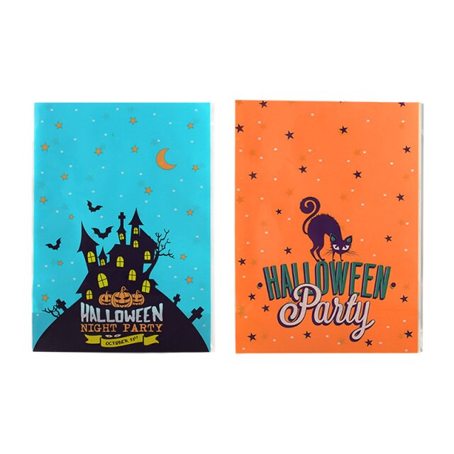 Pumpkin Halloween Candy Bags