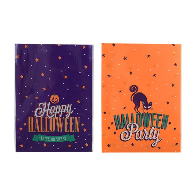 Pumpkin Halloween Candy Bags