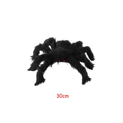 Horror Giant Black Plush Spider for Halloween