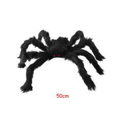 Horror Giant Black Plush Spider for Halloween