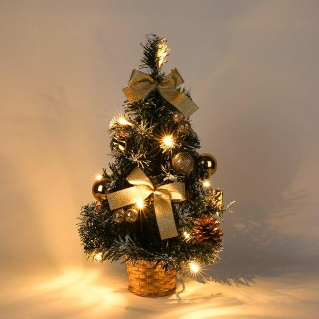Mini Colorful LED Fiber Optic Christmas Trees