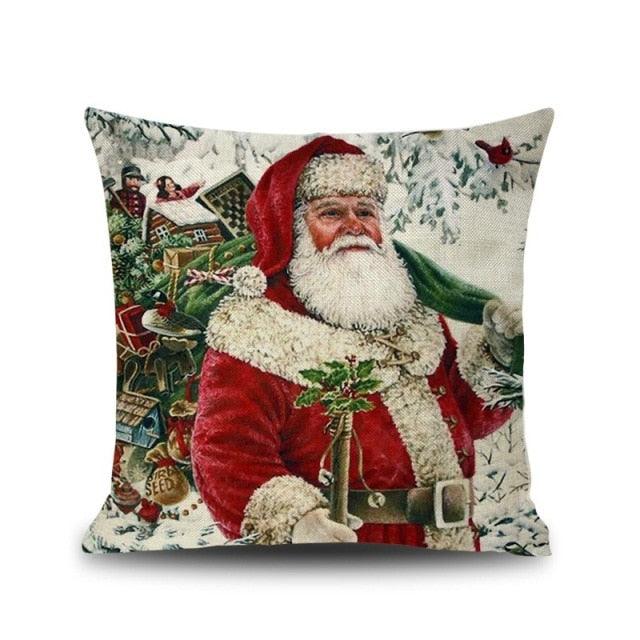 18 × 18 in Christmas Decorative Pillow Covers, 39 Designs