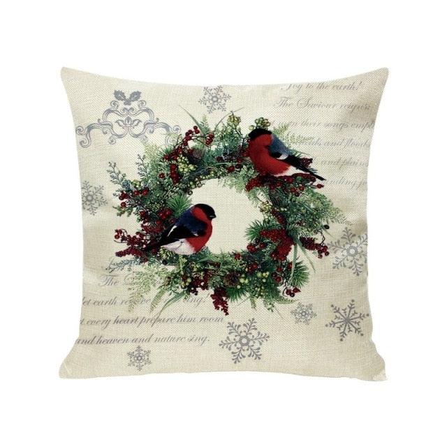 18 × 18 in Christmas Decorative Pillow Covers, 39 Designs
