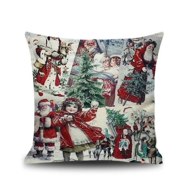 18 × 18 in Christmas Decorative Pillow Covers, 39 Designs