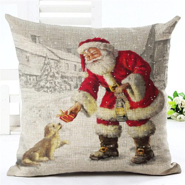 18 × 18 in Christmas Decorative Pillow Covers, 39 Designs