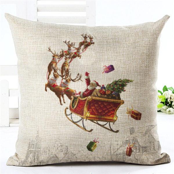 18 × 18 in Christmas Decorative Pillow Covers, 39 Designs