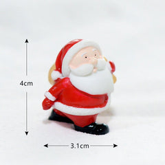 Mini Santa Christmas Train Tabletop Decoration