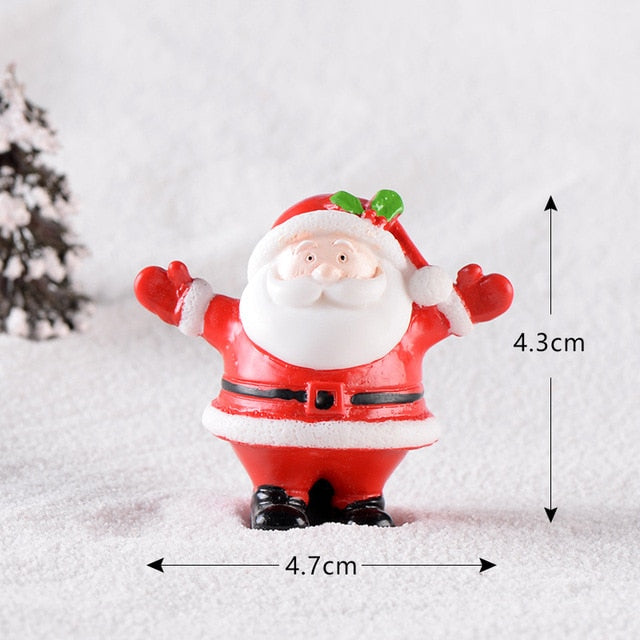 Mini Santa Christmas Train Tabletop Decoration