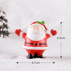 Mini Santa Christmas Train Tabletop Decoration