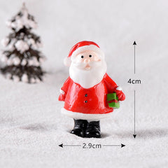 Mini Santa Christmas Train Tabletop Decoration