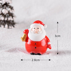Mini Santa Christmas Train Tabletop Decoration