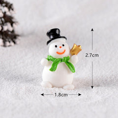 Mini Santa Christmas Train Tabletop Decoration
