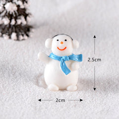 Mini Santa Christmas Train Tabletop Decoration