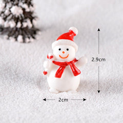Mini Santa Christmas Train Tabletop Decoration