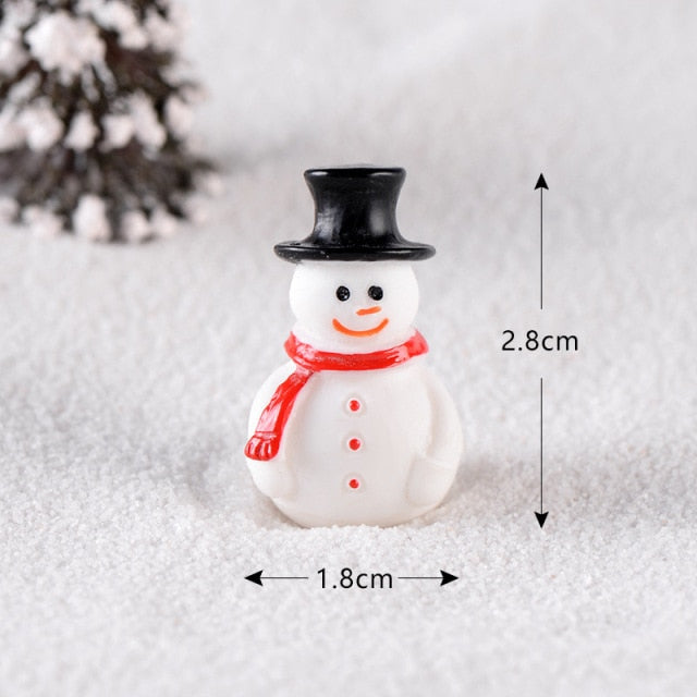 Mini Santa Christmas Train Tabletop Decoration