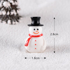 Mini Santa Christmas Train Tabletop Decoration